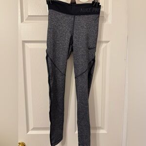 Nike Pro Hypercool XS Top in Black and Gray